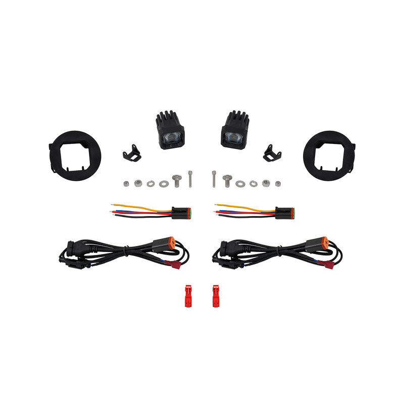  Diode Dynamics - SSC1 Type GBS LED Fog Light Kit White SAE Fog